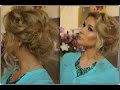 Romantic hairstyles /Романтическая прическа на средние волосы за 5 МИНУТ ...