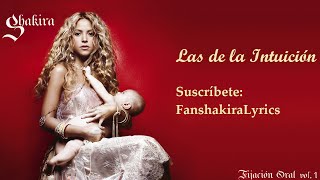 08 Shakira - Las de la Intuición [Lyrics]