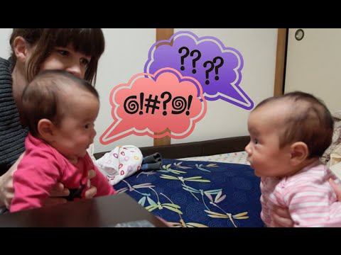 Life: My twins discovering each other