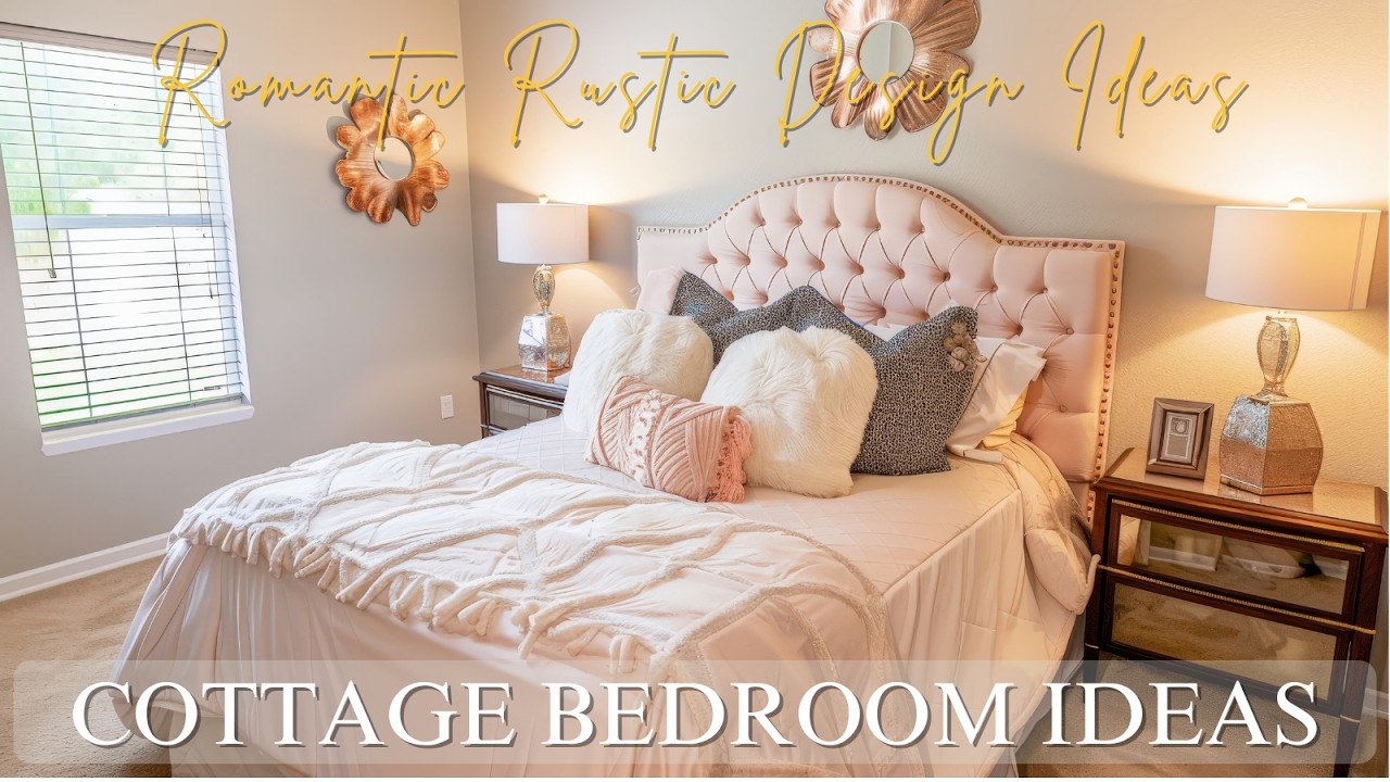 Cozy Cottage Bedroom Ideas: Vintage Furniture, Soft Lighting & Romantic Rustic Design Ideas