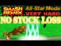 Smash Remix All Star Mode Gameplay With Donkey Kong VERY HARD No Stock Loss