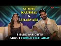 Sunny Kaushal and Sharvari Wagh share funny moments from the shooting days of Forgotten Army