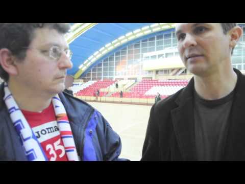 Interviu cu Cristian Achim realizat la sfasitul meciului Energia Rovinari - CSM Oradea