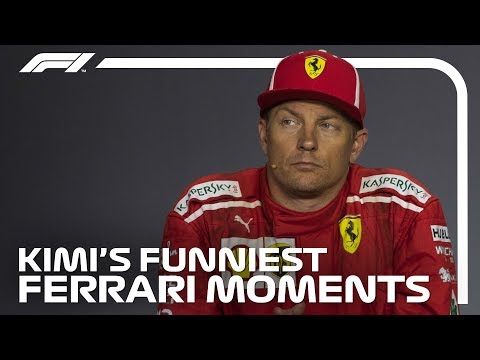 Kimi Raikkonen's Funniest Moments at Ferrari