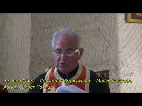 Pr. Ioan Morar - Constantin Brâncoveanu - Model de dăruire