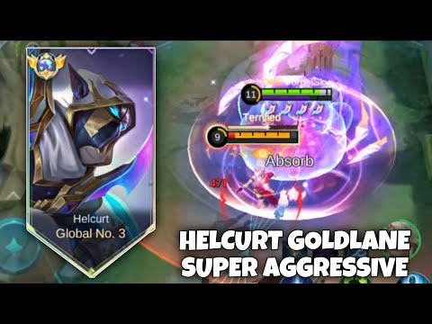 TOP GLOBAL HELCURT PERFECT & SUPER AGGRESSIVE GAMEPLAY!!🔥😳 ( BEST BUILD 2026 ) MLBB