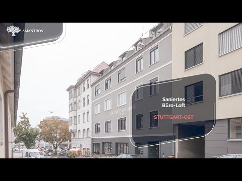 Amanthos 360° Saniertes Büro-Loft im Stuttgarter Osten 🏢 🚀