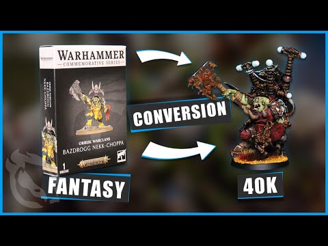 Converting Age of Sigmar Orruks into MIGHTY 40k Orks!