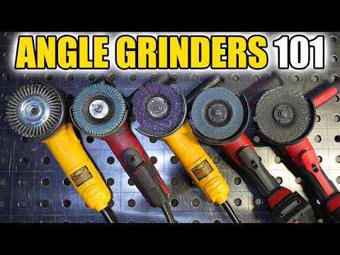 Angle Grinder Basics - How to Use an Angle Grinder