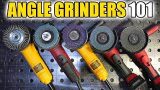 Angle Grinder Basics - How to Use an Angle Grinder