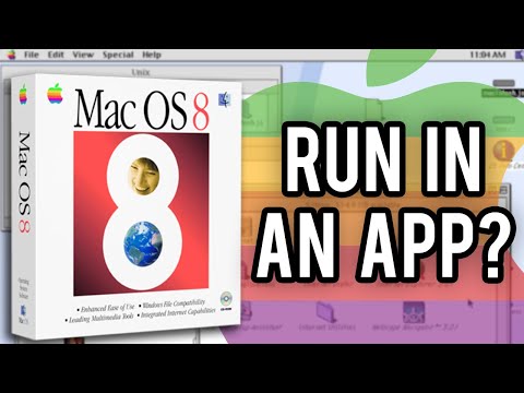Run Mac OS 8 in an App! - macintosh.js Demo