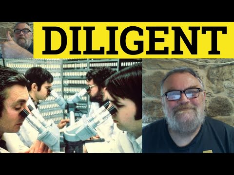 🔵 Diligence Diligent Diligently - Diligent Meaning - Due Diligence Examples - Formal English