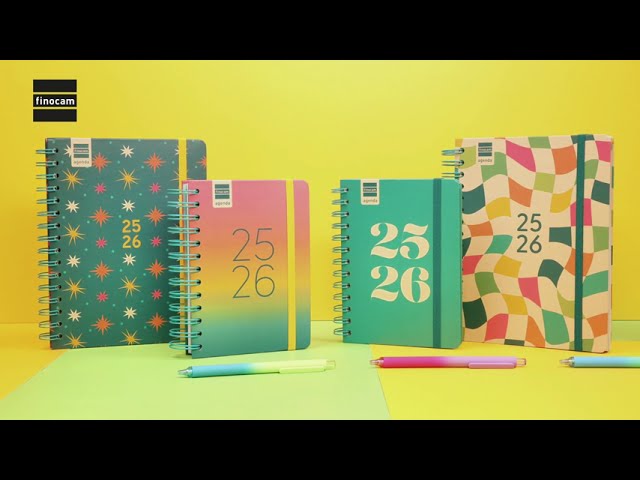 Vídeo relacionado con Finocam - Agenda Cosmo Curso 2025 2026 Semana Vista Horizontal Septiembre 2025- Agosto 2026 (12 meses) Kai Español