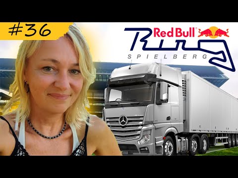 Way to the RED BULL RING-  Adventures of Trucker Lina - ►#36 #trucker #adventure #stobart