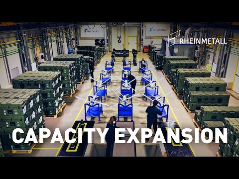 Rheinmetall accelerates combat drone production