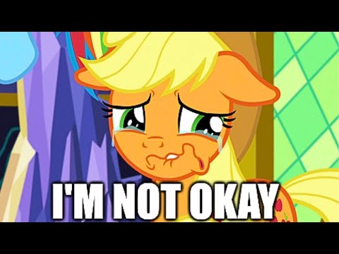 ALL Applejack Crying Scenes : MLP FiM