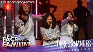 Your Face Sounds Familiar: Eric Nicolas, Kakai Bautista &amp; Myrtle Sarrosa as Bee Gees