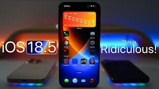 iOS 18.5 - This Is Ridiculous!