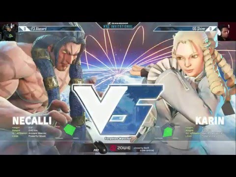 Street Fighter V Tournament: Sennheiser NYC Invitational - Losers Final - F3 Alucard vs OG Shine