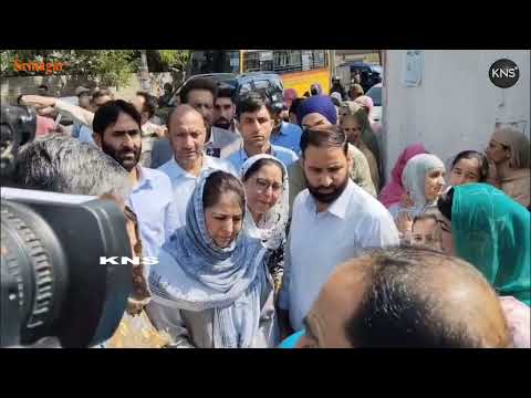 Playgrounds must remain for children, not be taken over and forcing people to stand for the National Anthem is BJP’s failure: Former CM J&K & PDP Chief Mehbooba Mufti
