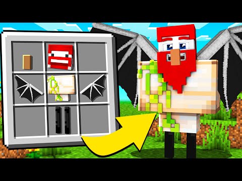 Ich KLAUE MOB TEILE und werde UNBESIEGBAR - Minecraft