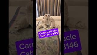 Inside My Carnival Miracle Cabin 👀 | Cruise Room Tour (Better Than I Expected!) #carnivalcruise