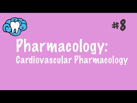 Pharmacology | Cardiovascular Pharmacology | INBDE, ADAT