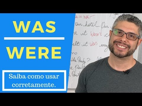 WAS WERE EM INGLÊS COMO USAR| INGLÊS INICIANTE #11