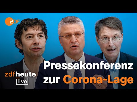 Rekord bei Neuinfektionen – Lauterbach, Wieler und Drosten zur Corona-Lage | ZDFheute live