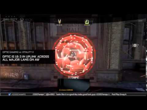 COd Champs 2015 - OpTic vs Vitality| Uplink  - Scumpi Making Plays