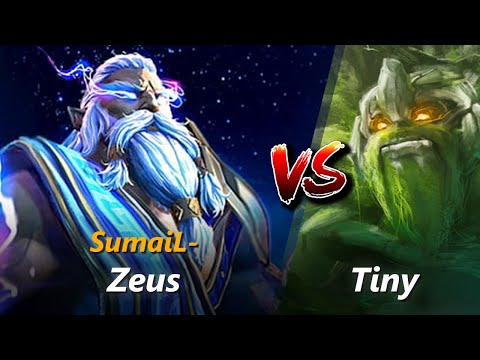 SumaiL- mid Zeus vs Tiny | First 10 minutes