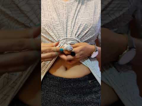 TShirt Hack | Crop T Shirt | Fashion Styling | DIY Styles | #shorts