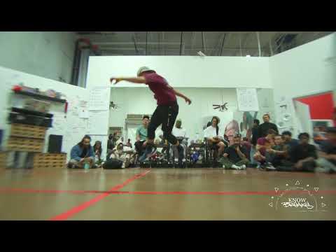 Knowbreaks 1st Anniversary | Kids Battle Prelim | Bgirl Jazzy vs Bboy Azul