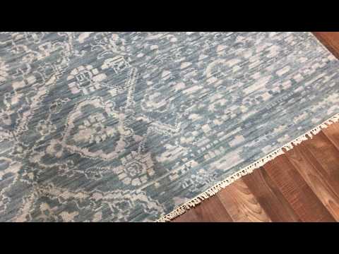 Fine Turkish Knot Oushak Oriental Area Rug 8'X10' - W 1073