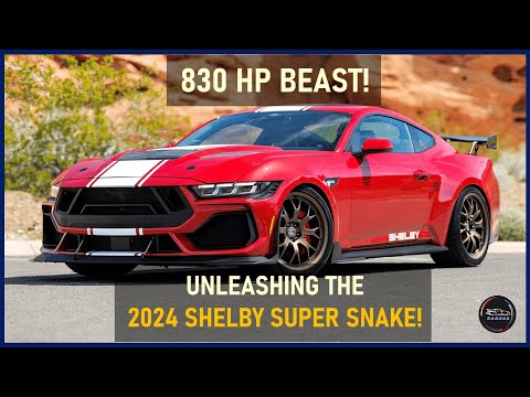 LIMITED EDITION ALERT! UNVEILING THE RARE 2024 SHELBY SUPER SNAKE!