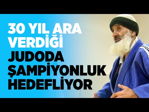 He aims to become a champion in judo after a 30-year break