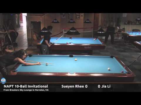Sueyen Rhee vs Jia Li - NAPT Inaugural 10-Ball Invitational
