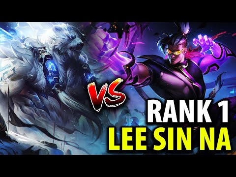 RANK 1 LEE SIN VS VOLIBEAR IN GRANDMASTER