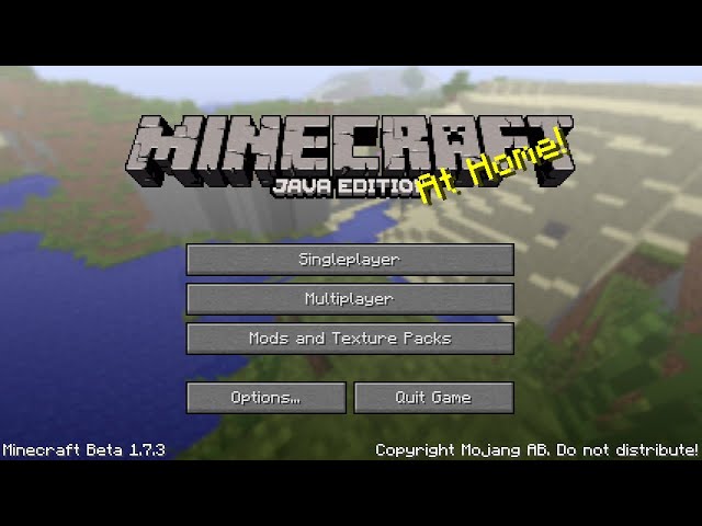 Minecraft Title Screen Seed You Can Now Visit The Panorama From Minecraft S Title Screen Pcgamesn