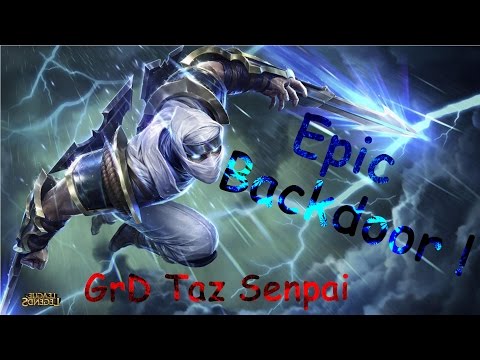 Epic Zed BackDoor - Taz Senpai - GreeD Team