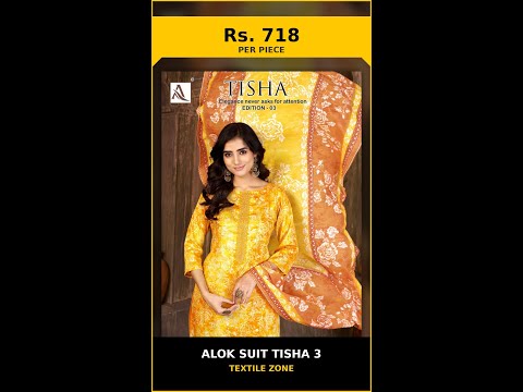 Alok Suit Tisha 3 – product video thumbnail