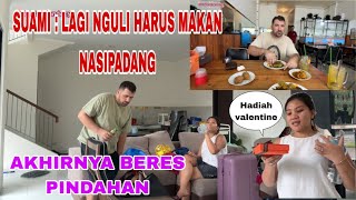 Download lagu HAPPY LIVING IN INDONESIA, WE'RE MOVING AGAIN | EATING HUSBAND'S FAVORITE PADANG RICE mp3