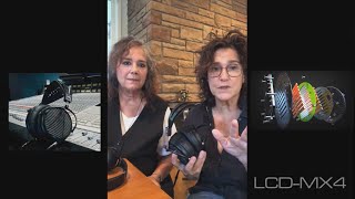Video thumbnail for Wendy & Lisa Compare the LCD-MX4 and LCD-1 by Audeze