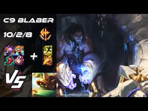 Cloud9 Blaber JUNGLE Sylas vs Rammus - NA Challenger Patch 25.22