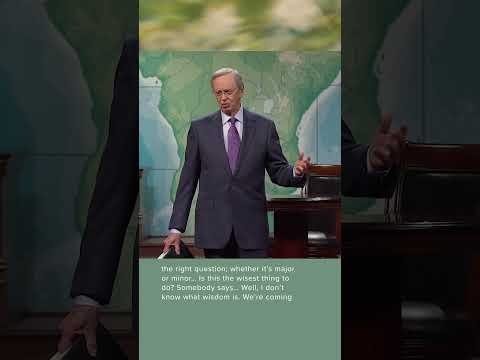 Do you ask God before making a hard decision?