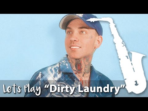 Let's Play "Dirty Laundry" - Alto Saxophone