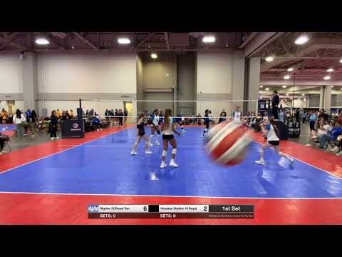 Dallas Skyline 15 Royal Yun vs. Houston Skyline 15 Royal Set 1