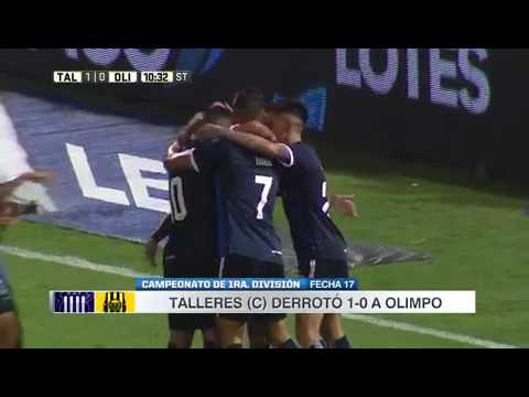 Talleres 1 vs Olimpo 0 - 27/03/2017