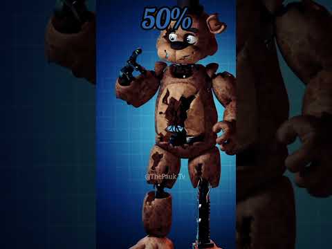 Five Nights At Freddy's AR Freddy (100%-0%) #Fnaf #JazeCinema #ThePaukTv