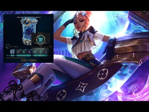 League Of Legends Capsules pack opening to get Prestige true damage Qiyana